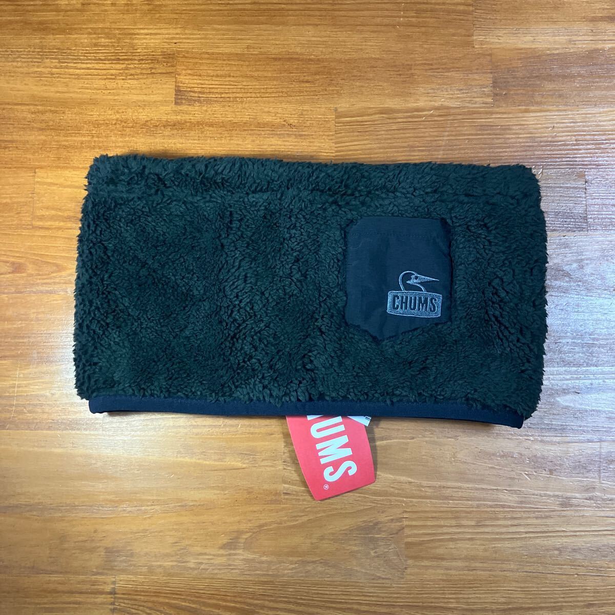 【送料無料/新品】CH09-1262 CHUMS チャムス ボンディングフリースネックウォーマー (マフラー/ネックウォーマー) Black ブラック拍卖