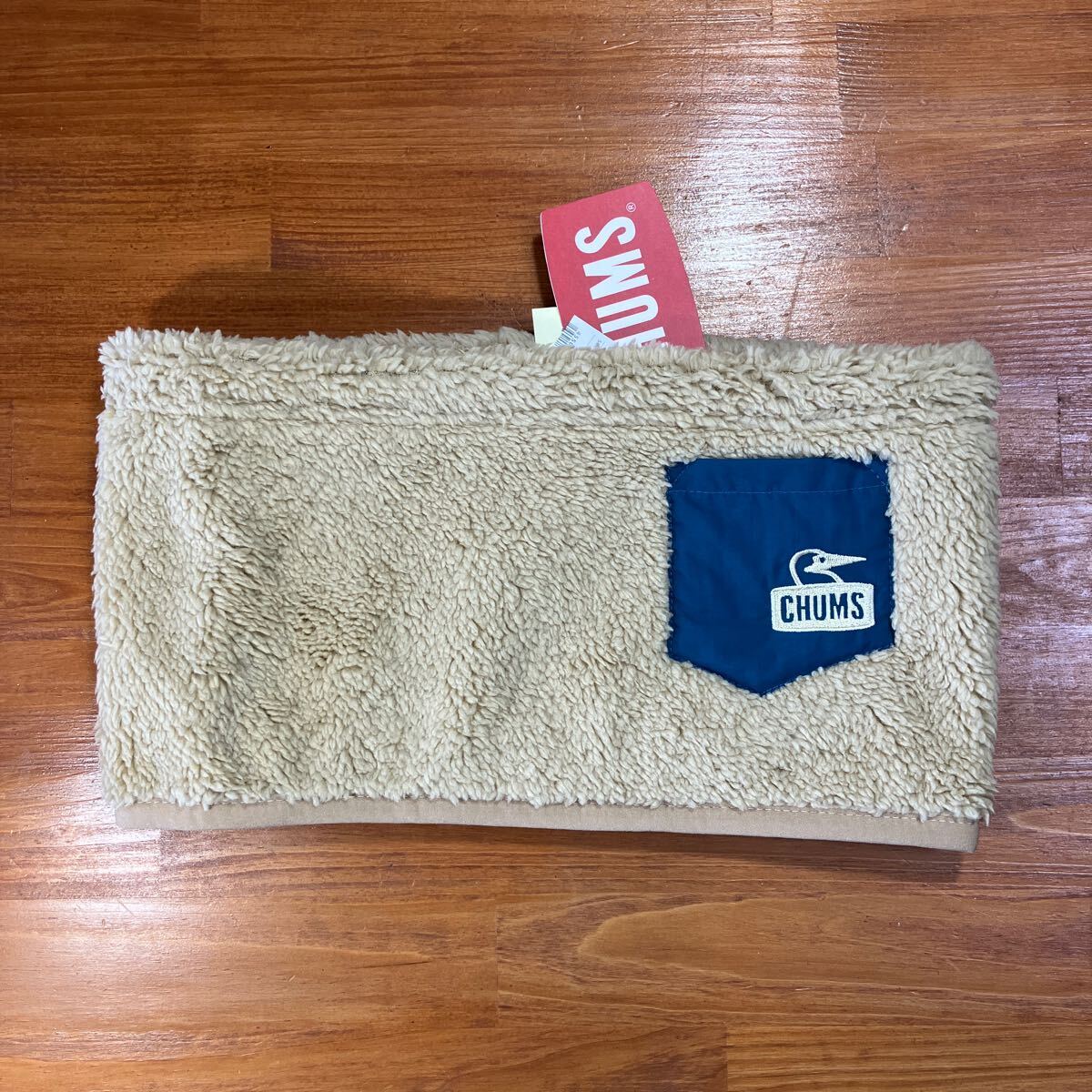 【送料無料/新品】CH09-1262 CHUMS チャムス ボンディングフリースネックウォーマー (マフラー/ネックウォーマー) Beige ベージュ拍卖