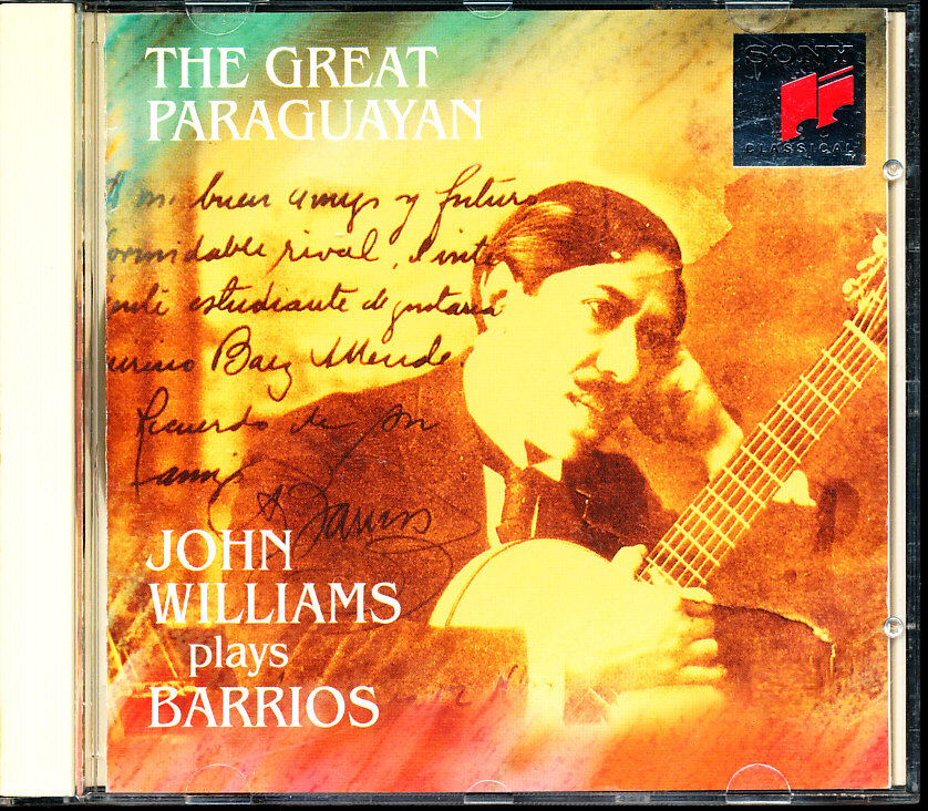 SONY国内盤 ジョン・ウィリアムス/John Williams - バリオス作品集 4枚同梱可能 a10B00005G8I3拍卖