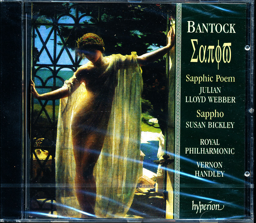 未開封新品 hyperion ヴァーノン・ハンドリー/Vernon Handley - バントック:サッフォ, サフィックの詩 4枚同梱可能 10nB000002ZYH拍卖