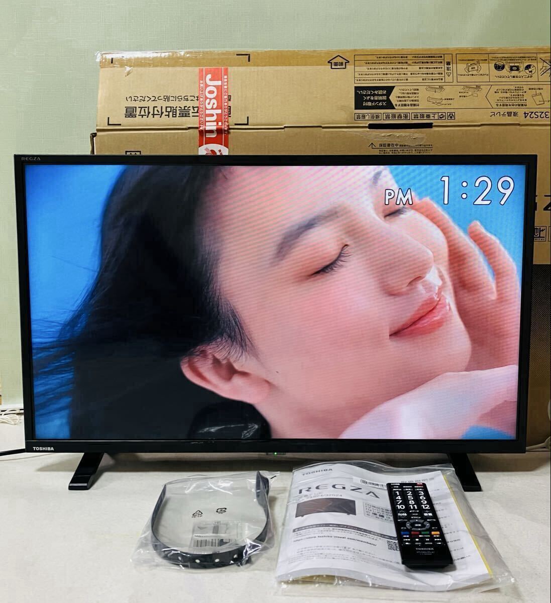 レグザ 32V型 液晶テレビ 32S24 ハイビジョン 外付けHDD 裏番組録画 (2020年モデル) REGZA TOSHIBA拍卖