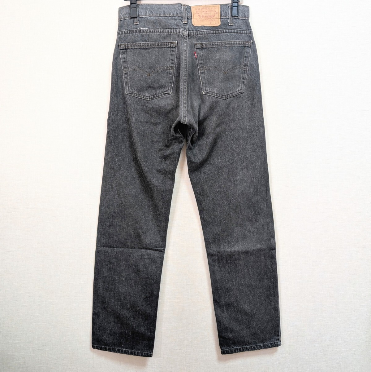 リ―バイス 505 ブラックジ―ンズ メイドイン USA 505−0259拍卖