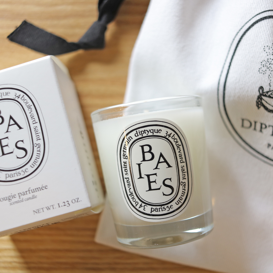 【巾着&キャンドルset 】Diptyque キャンドル Baies(ベ) 35g ディプティック 香水 アロマキャンドル アロマ フランス ろうそく拍卖