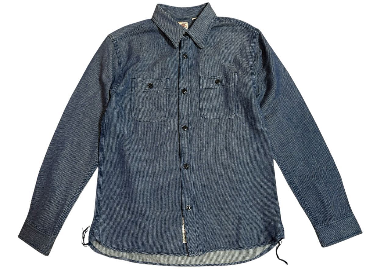 HOUSTONヒーストン  デニムシャツL拍卖