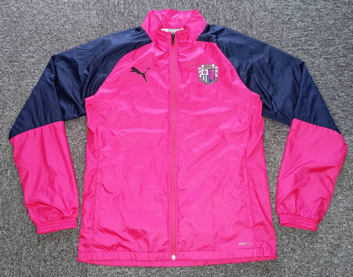 2019年 価格17600円 Cerezo Osaka セレッソ大阪 WIND CELL トレーニング ウーブンジャケット(M-L相当)拍卖