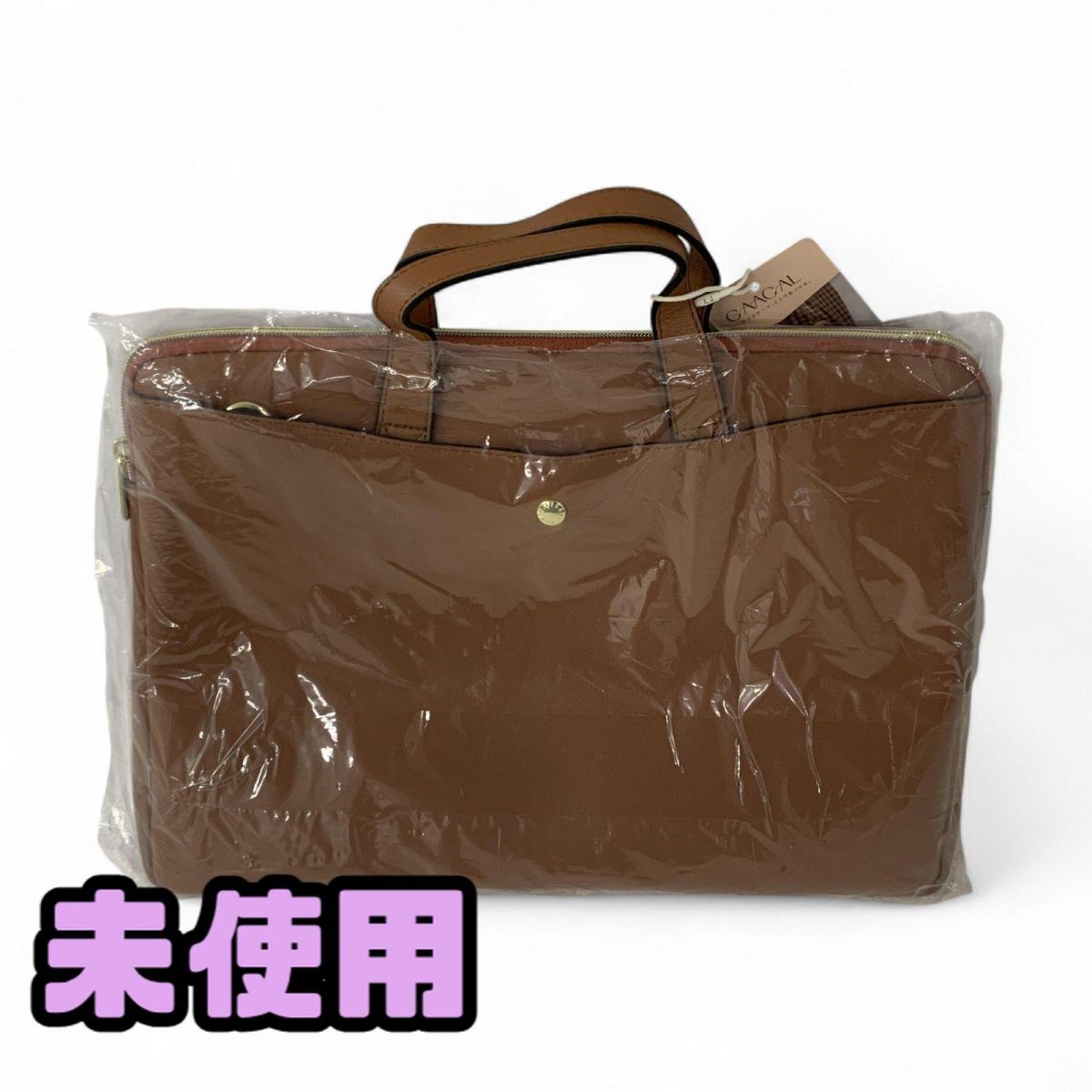 ★未使用★ ノートPCバッグ GAACAL ガーカル 頼れるバディ PUレザー 大容量 2WAY B00084BR 直接お渡し歓迎 AMK838842相拍卖