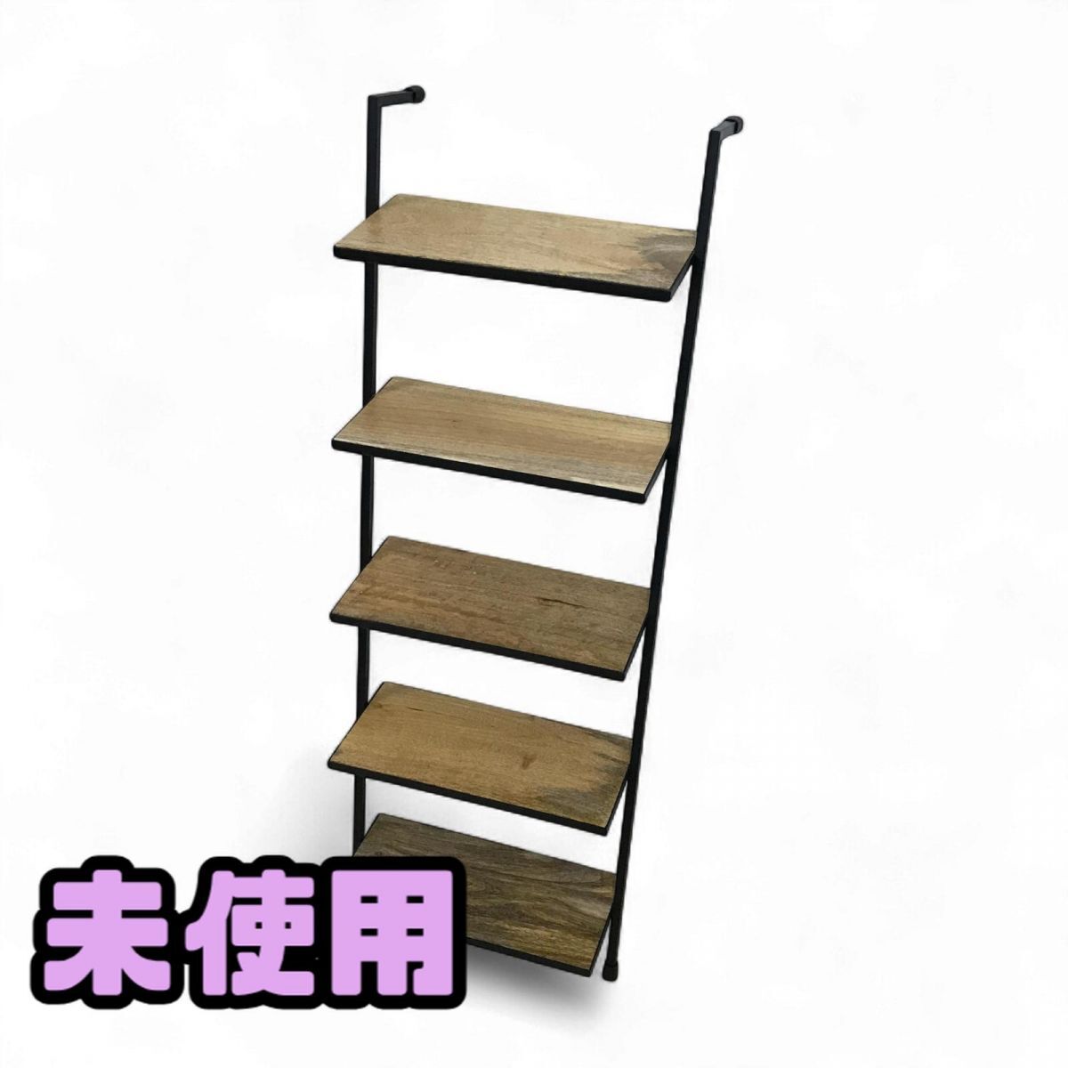 ★未使用★ ウォールシェルフ POSH LIVING ポッシュリビング 壁掛け棚 5段 41351 直接お渡し歓迎 CRK843390相拍卖