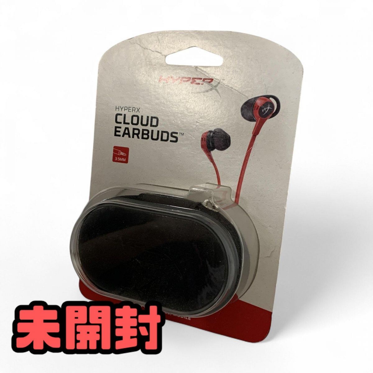 ★未開封★ ゲーミングイヤホン Kingston キングストン Hyper X Cloud Earbuds 有線 インナーイヤー型 4P5J5AA 直接お渡し歓迎 WMK838930相拍卖