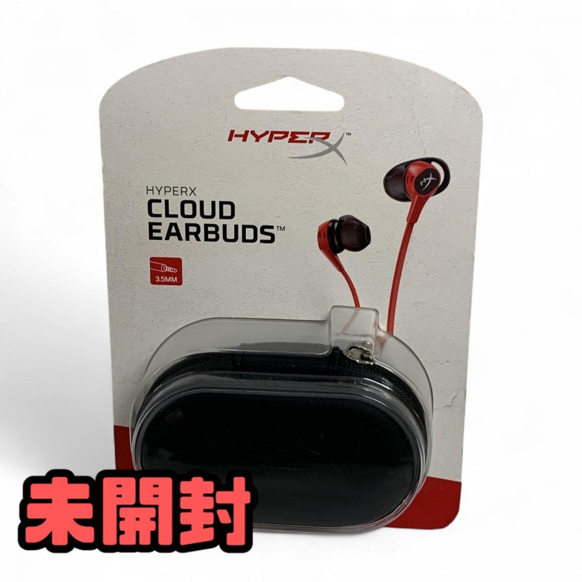 ★未開封★ ゲーミングイヤホン Kingston キングストン Hyper X Cloud Earbuds 有線 インナーイヤー型 4P5J5AA 直接お渡し歓迎 WMK838933相拍卖