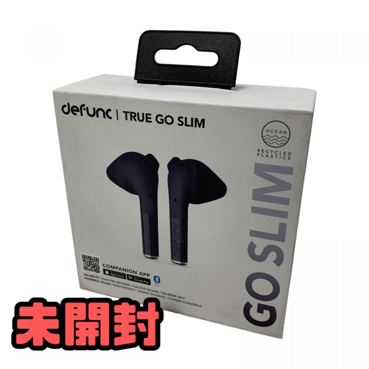 ★未開封★ ワイヤレスイヤホン Defunc デファンク TRUE GO SLIM BL D4214 ブルー 直接お渡し歓迎 WMK839095相拍卖