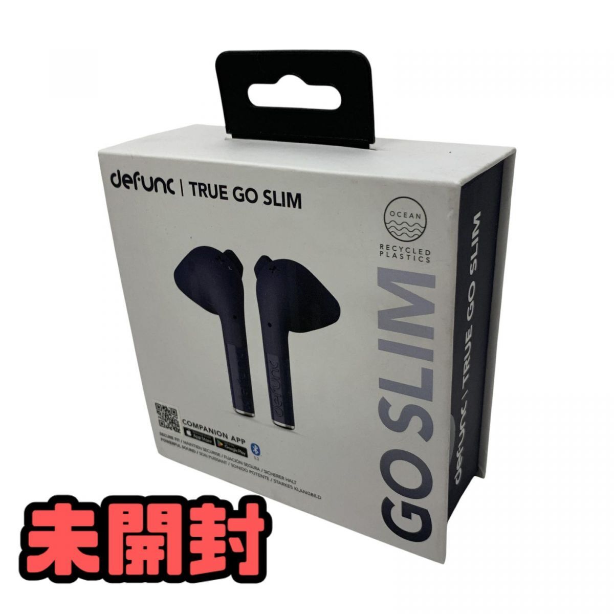 ★未開封★ ワイヤレスイヤホン Defunc デファンク TRUE GO SLIM BL D4214 ブルー 直接お渡し歓迎 WMK839096相拍卖