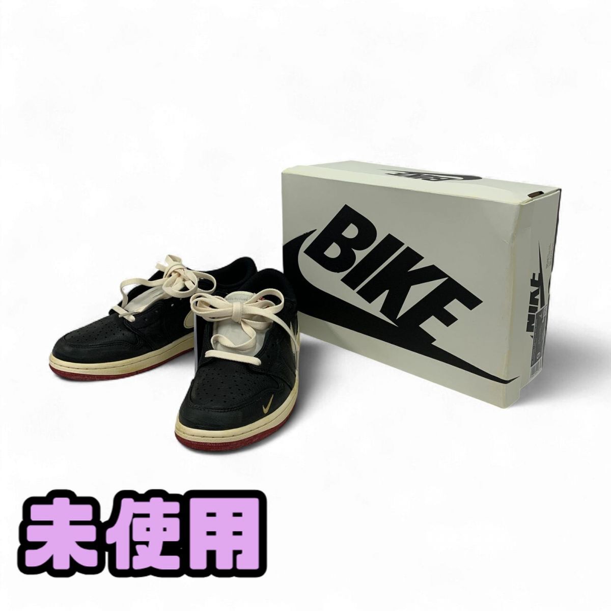 ★未使用★ スニーカー 27cm NIKE ナイキ エアジョーダン1 レトロ ロー OG ナイジェル・シルベスター IB8958 001 AYK863192相拍卖