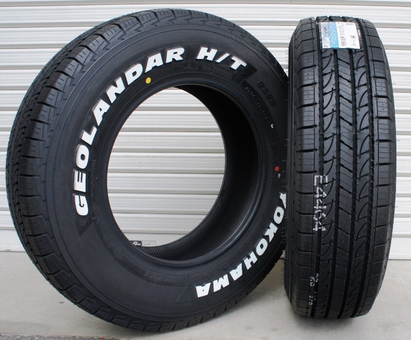 ★ 即納可能! 2025年製 ヨコハマ ホワイトレター GEOLANDAR H/T G056 195/80R15 107/105L ラスト4本 ★ 個人宅もOK! ☆彡「出品=在庫OK!」拍卖