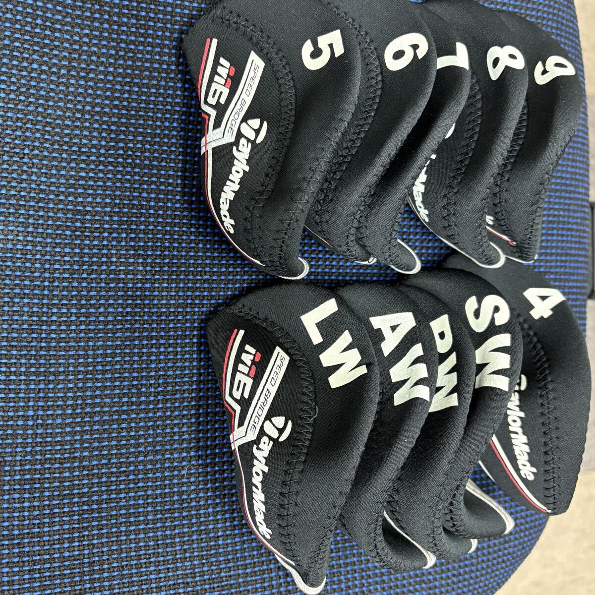 TaylorMade アイアンカバー 黒 ブラック拍卖