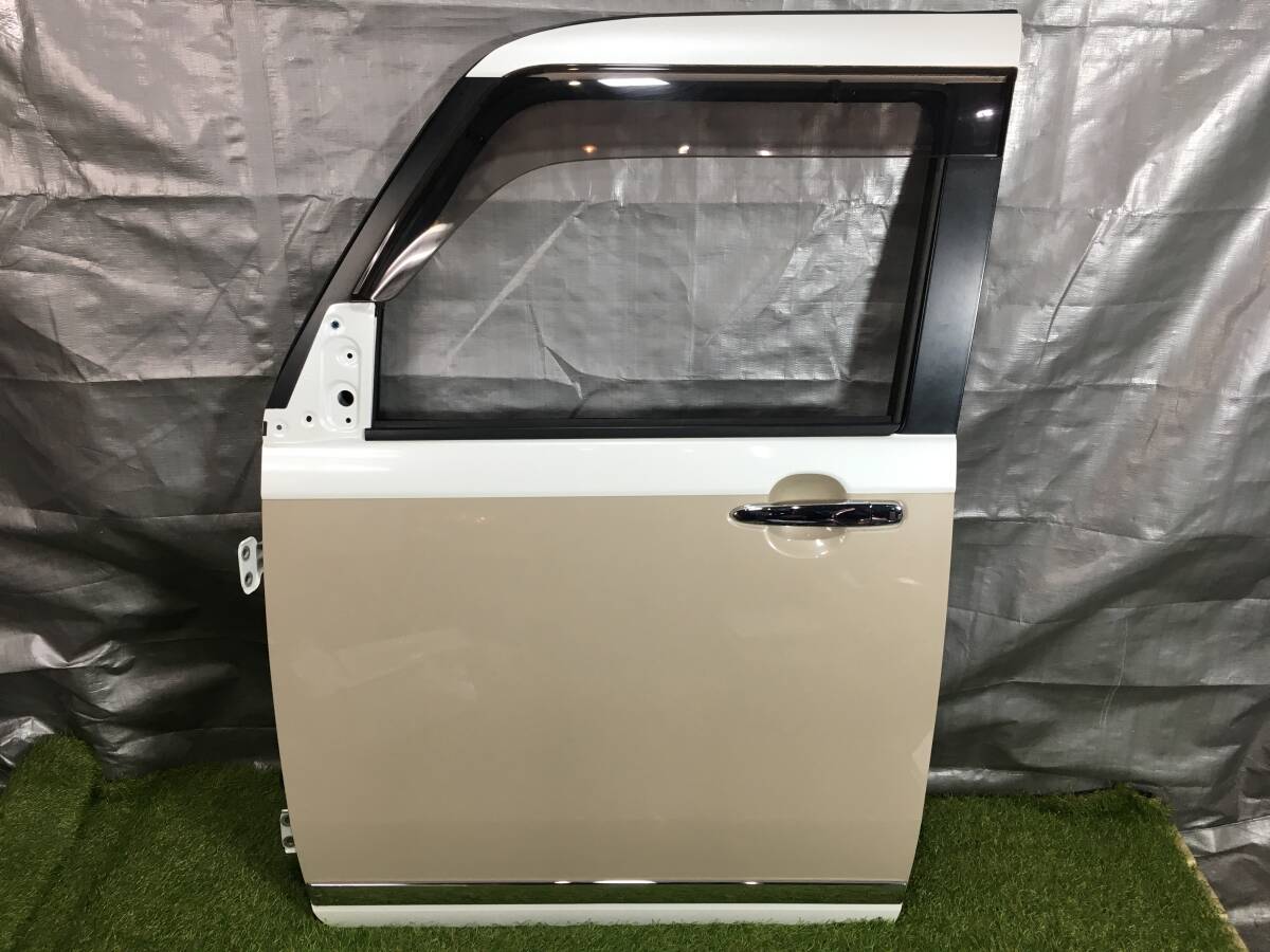 B-BS1008 ★ ムーヴ キャンバス LA800S 左 フロントドア XE9 平成31年 2カプラー 4P/18P ガラス付き サイドドア LA810S拍卖