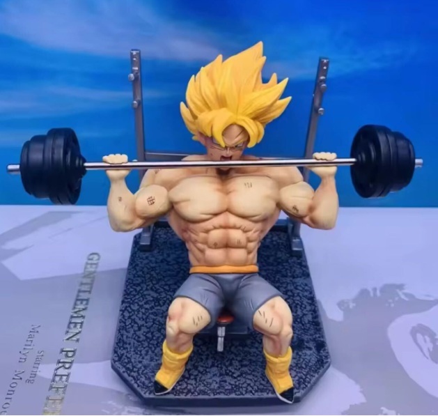ドラゴンボール 孫悟空 筋トレver. フィギュア PVC製 15cm 新品 174拍卖
