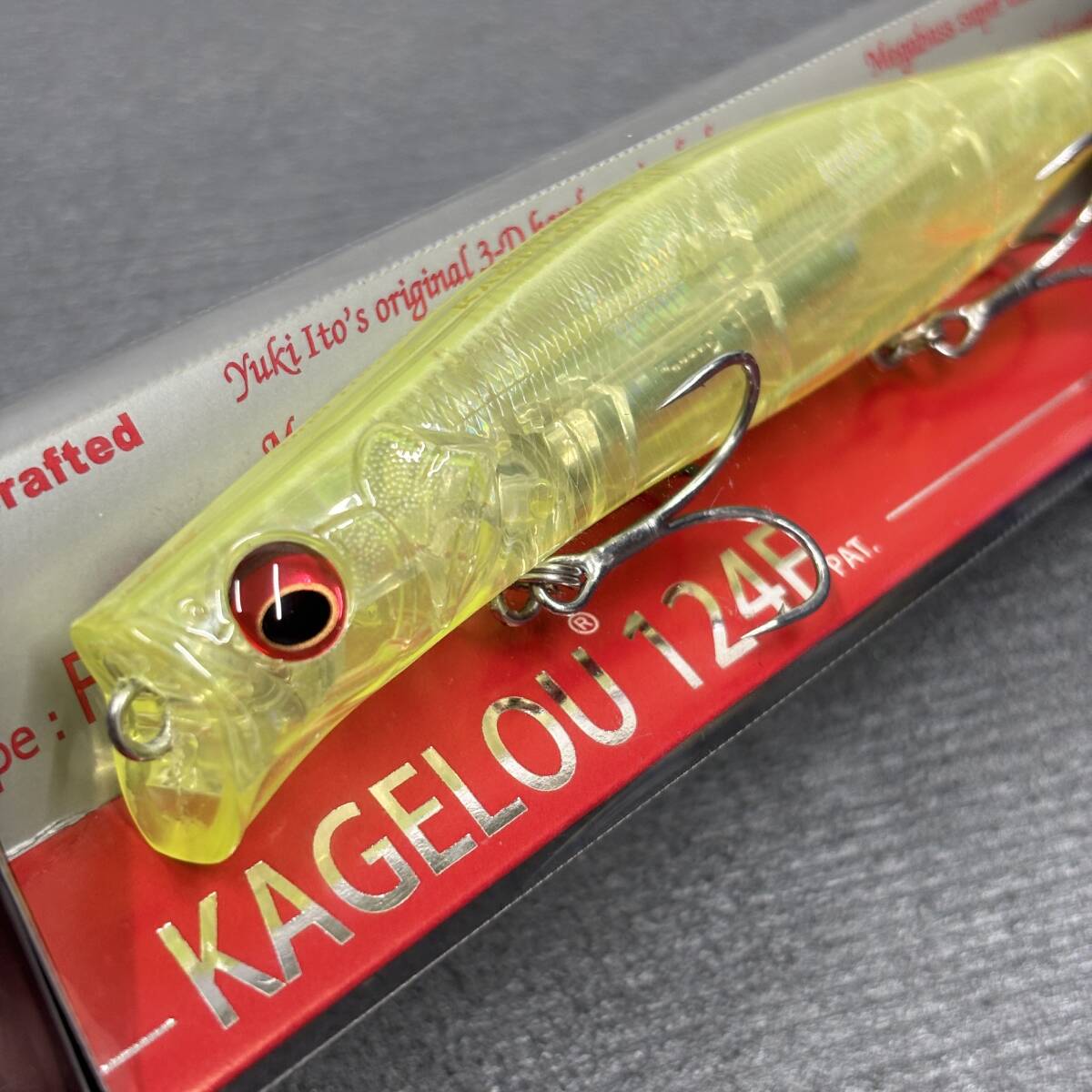 Megabass (メガバス) KAGELOU 124F カゲロウ 124F 124mm 22g #イエローヴィーナス No.2701拍卖