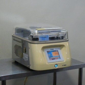 (代引不可)2015年製 トーセイ 真空包装機 V-382 トスパック W413D589H377mm 100V 52kg パッキン傷 オイル交換済拍卖