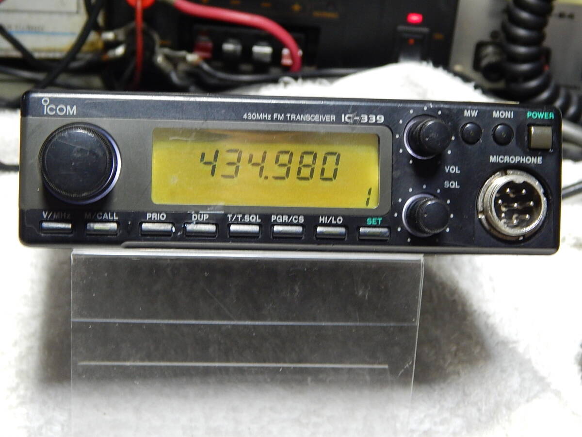IC-339D 430MHz帯 35W FMトランシーバー 動作品拍卖