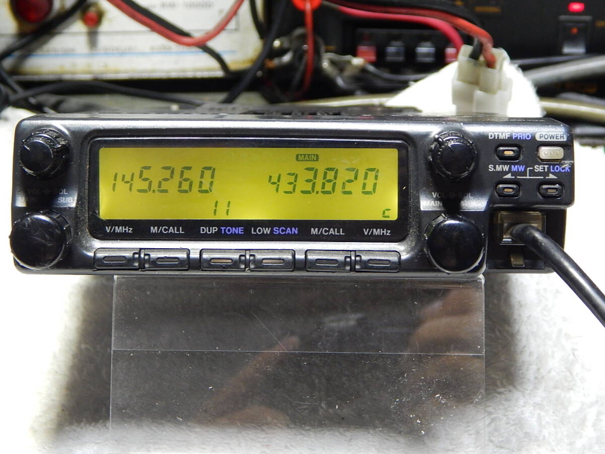 IC-2350D 144MHz/430MHzデュアルバンドFMモービル機 動作美品 アイコム拍卖