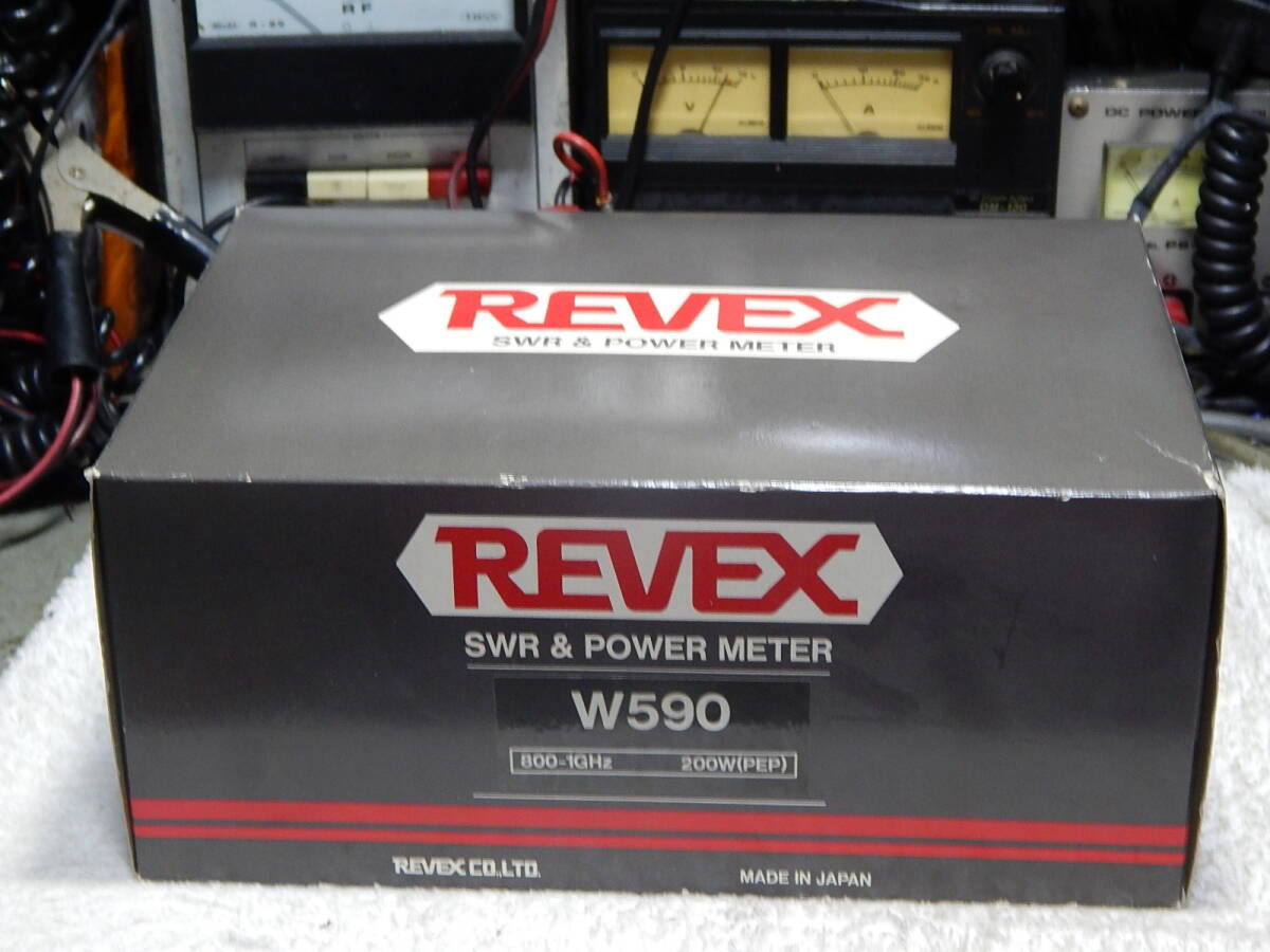 W590 SWR&パワー計 800~1000MHz 200W(MAX) 新品未使用 リーベックス製拍卖