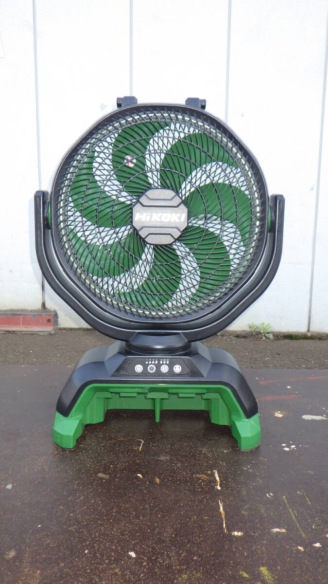 HiKOKI UF18DA コードレスファン 扇風機 14.4V、18V、100Vアダプター付き(バッテリーは含まない)拍卖