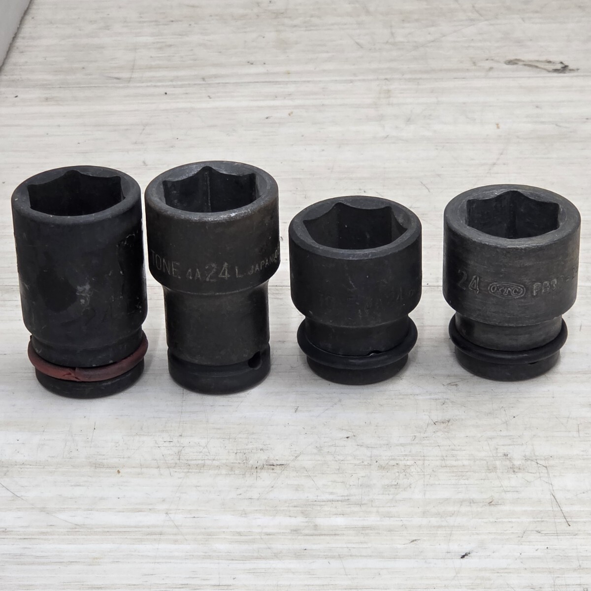 送料無料S98523 インパクトレンチ用ソケット 4セット 24 KTC TONE パーツ DIY 工具拍卖