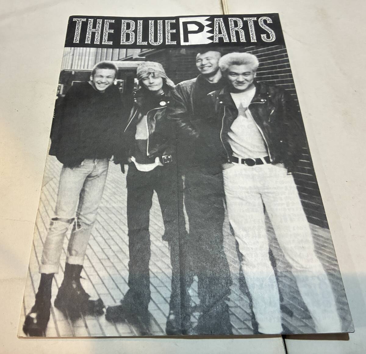 THE BULE HEARTS ブルーハーツ ファンクラブ 会報 THE BULE PEARTS 1989年1月拍卖