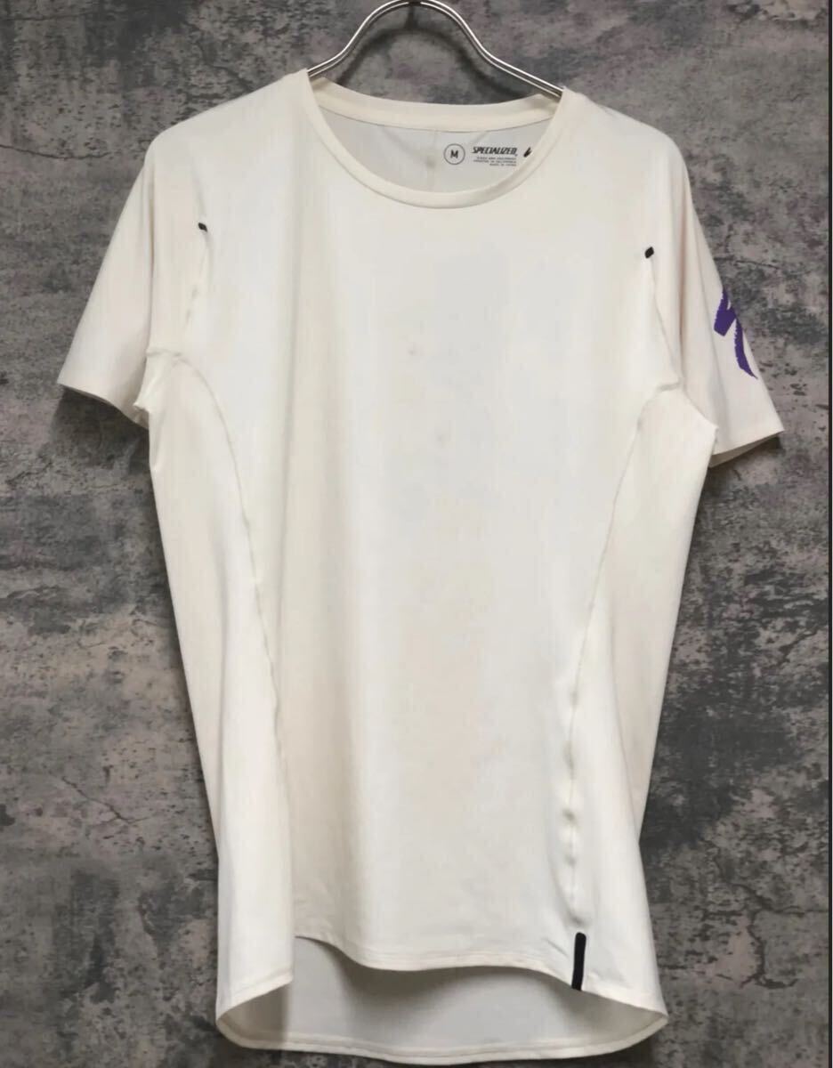 スペシャライズド SPECIALIZED 半袖 トレイルシャツ 白 M拍卖