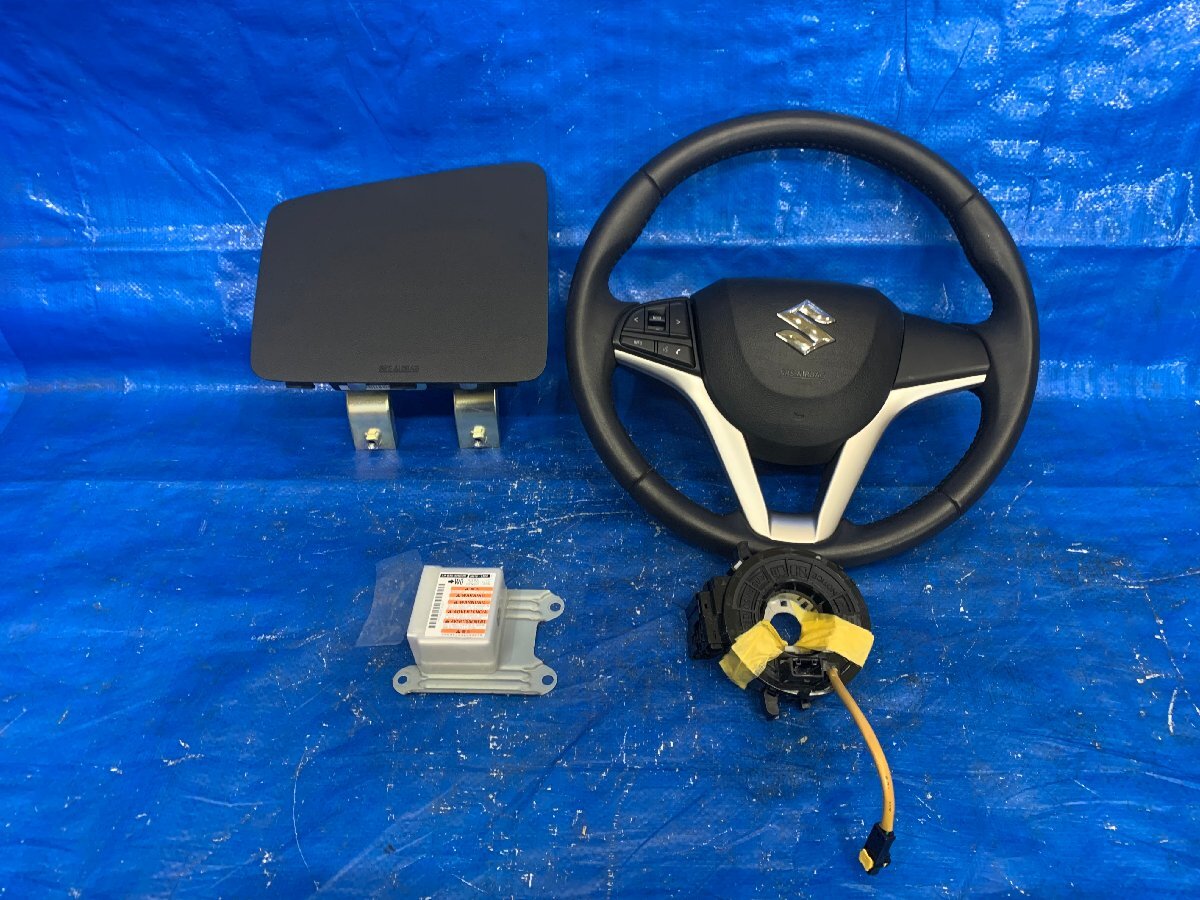 MH55S ワゴンR ホーンカバーSET インフレーター欠品 未展開 品番 詳細にて カラー№ZJ3 ハイブリッド 年式H30/6 棚 9 700906拍卖