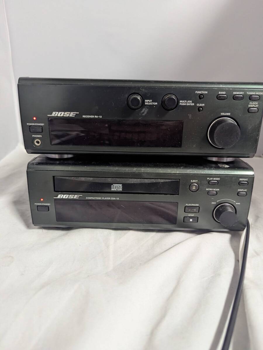 BOSE ボーズ CDプレーヤー レシーバー セット CDA-12 RA-12 動作品拍卖