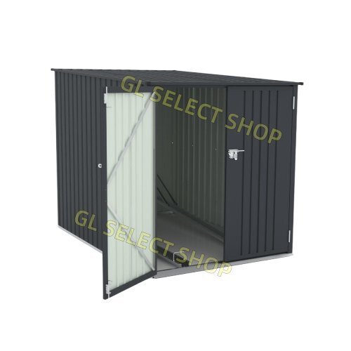 【スタンド搭載】自転車倉庫 2台用 物置 屋外 スチール 施錠可能 大型 収納庫 防さび 防水 ドア スチール物置 ガーデニング 庭 新作拍卖