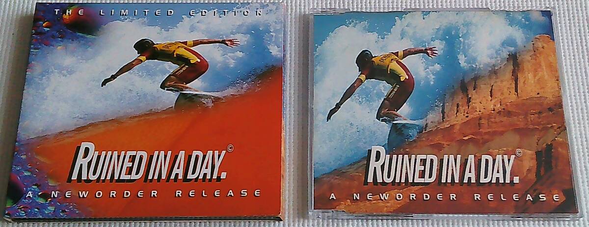 レアUK&Europe盤CDシングル2種セット NEW ORDER Ruined In A Day Limited Edition・Digipak・2CDset 1993年 ニュー・オーダー拍卖