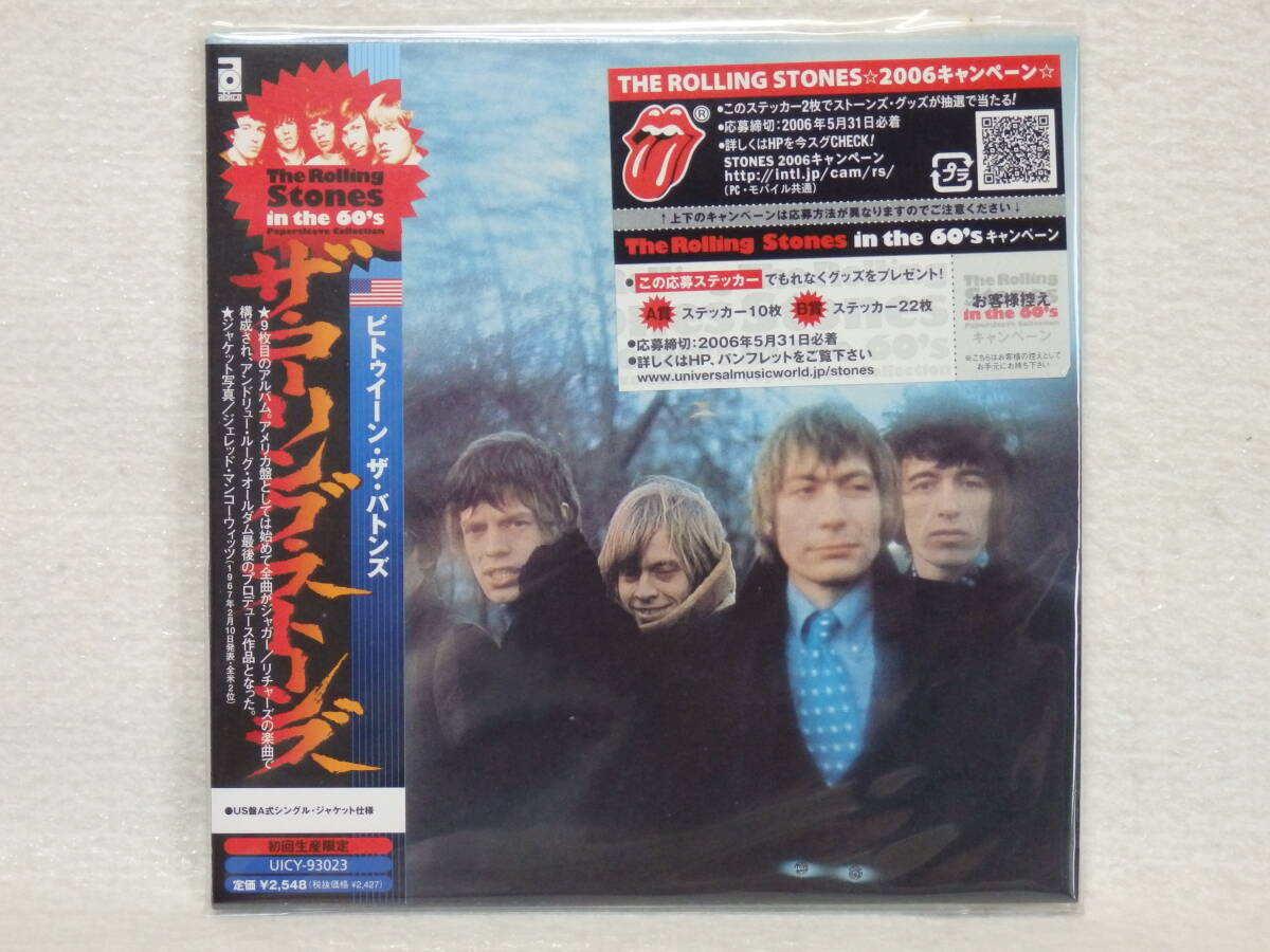 <新品同様・未使用> ローリング・ストーンズ / ビトゥイーン・ザ・バントズ(初回生産 US盤A式シングル・紙ジャケ) 帯付 国内正規セル版拍卖