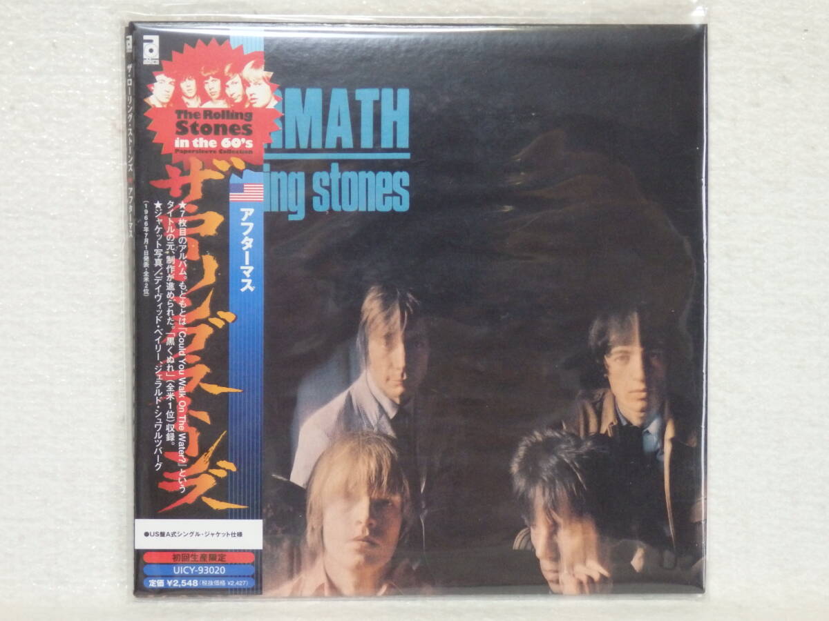 <新品同様・未使用> ローリング・ストーンズ / アフターマス(初回生産限定 US盤A式シングル・紙ジャケット) 帯付 国内正規セル版拍卖