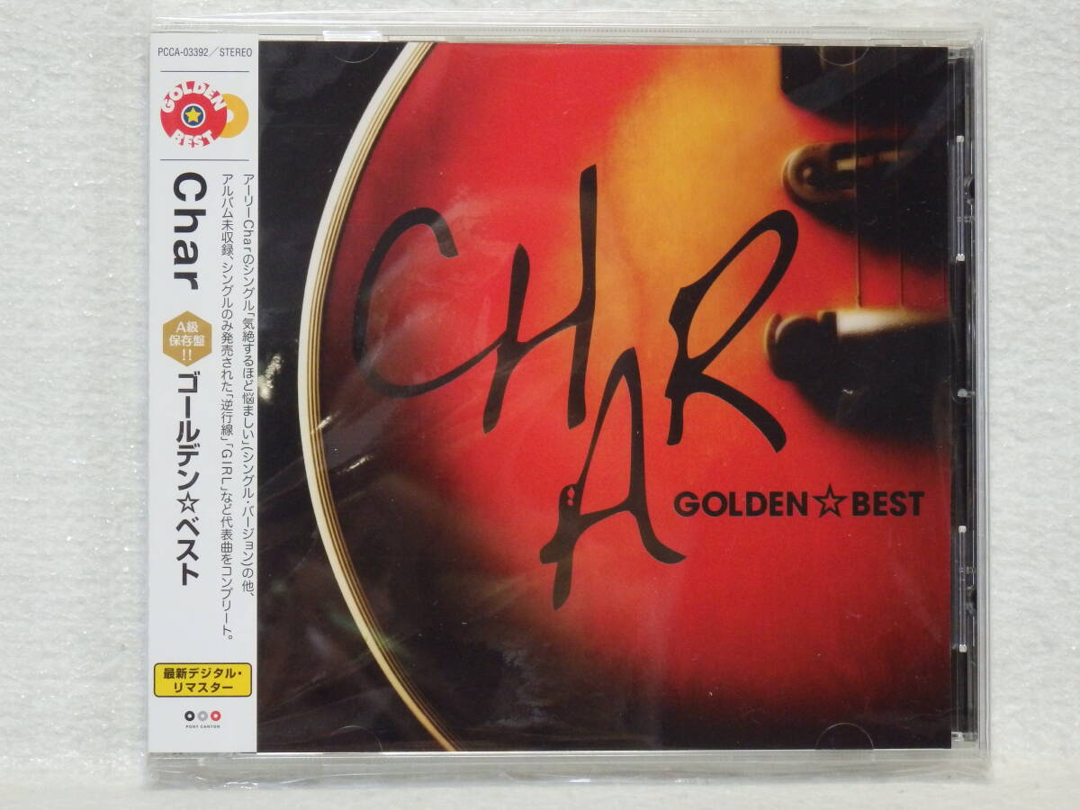 <新品同様> Char チャー / ゴールデン☆ベスト (A級保存盤 デジタル・リマスター盤) 帯付 国内正規セル版拍卖
