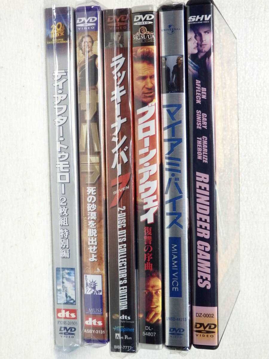 <美品> 洋画 DVD 6枚セット まとめて / デイ・アフター・トゥモロー|マイアミ・バイス|ブロークン・アウェイ|レインディア・ゲーム他拍卖