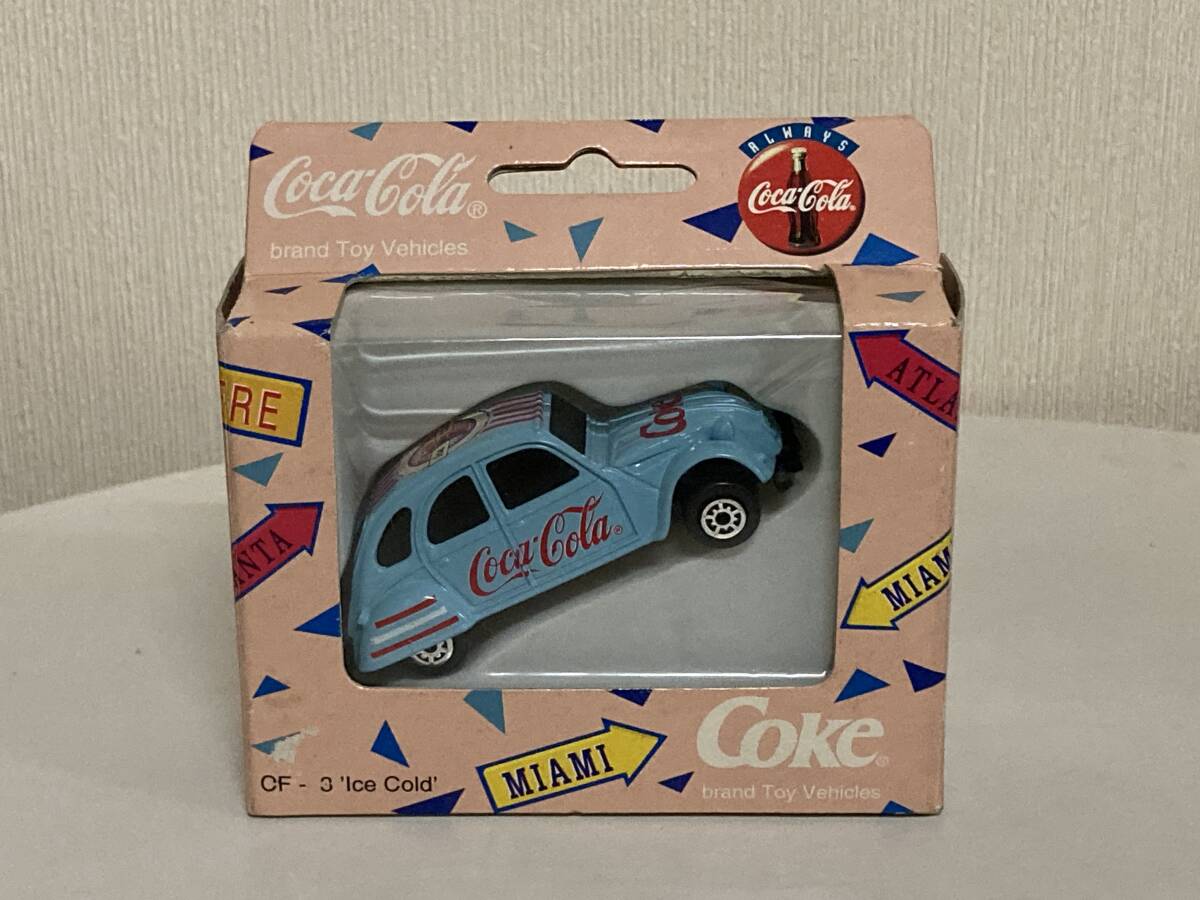 送料無料 コカコーラ Coca Cola シトロエン 2CV ミニカー トミカサイズ拍卖