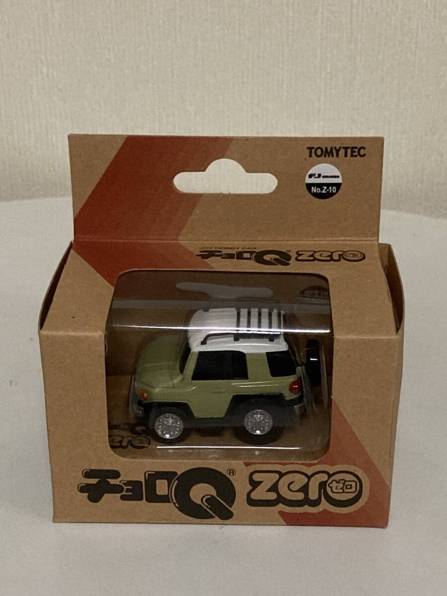 送料無料 トミーテック チョロQ ZERO トヨタFJクルーザー(ベージュ オプションパーツ付き)拍卖