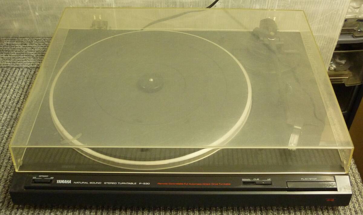 YAMAHA レコードプレーヤー P-530 動作品 ダイレクトドライブ オートマチック T4P拍卖