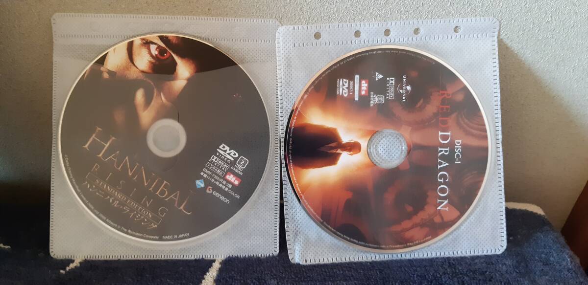 羊たちの沈黙 ハンニバル レッドドラゴン ハンニバルライジング ディスクのみ DVD 中古 拍卖