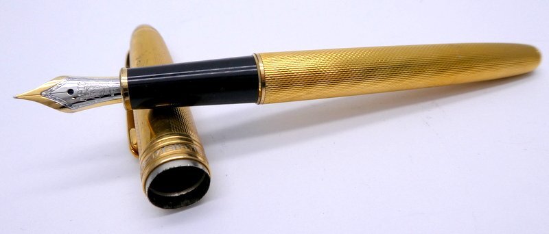 万年筆 MONTBLANC モンブラン マイスターシュテュック ソリテール ゴールド ペン先 4810 18K 750 ネーム刻印有 筆記用具 1円~ K0348拍卖