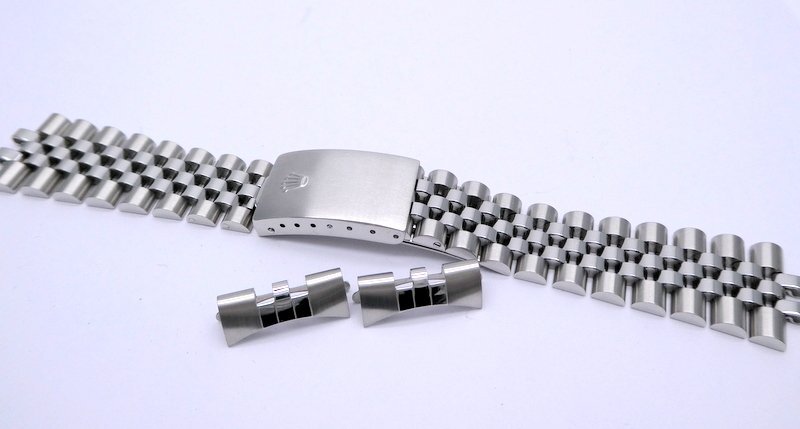 腕時計用ブレスレット ROLEX ロレックス 62510H 5連 フラッシュフィット:555 全長約15.5cm 1円~ K0321拍卖