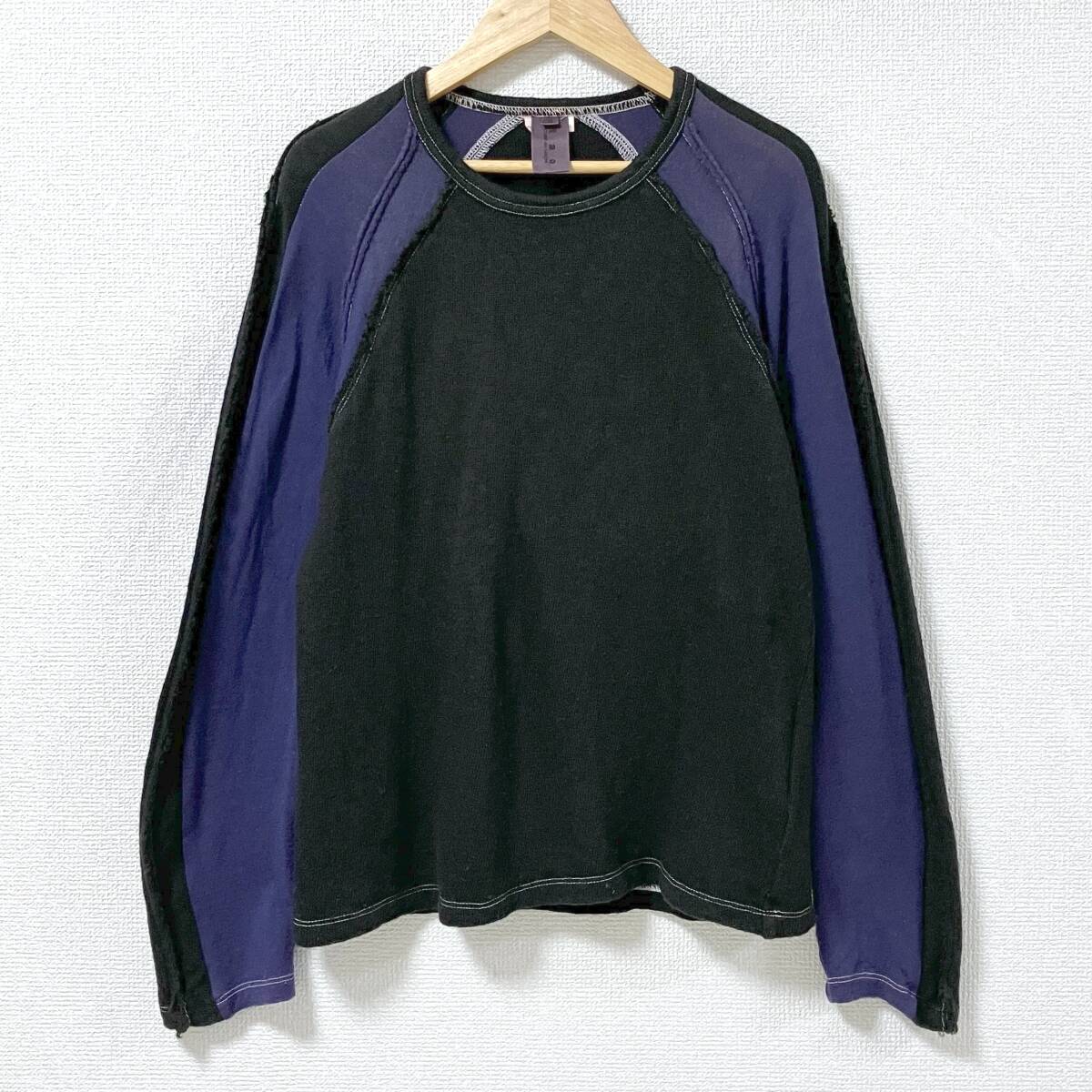 AD2007 tao COMME des GARCONS ラグラン アクリル ウール ニット カットソー Sサイズ タオコムデギャルソン 薄手 セーター archive 5050583拍卖