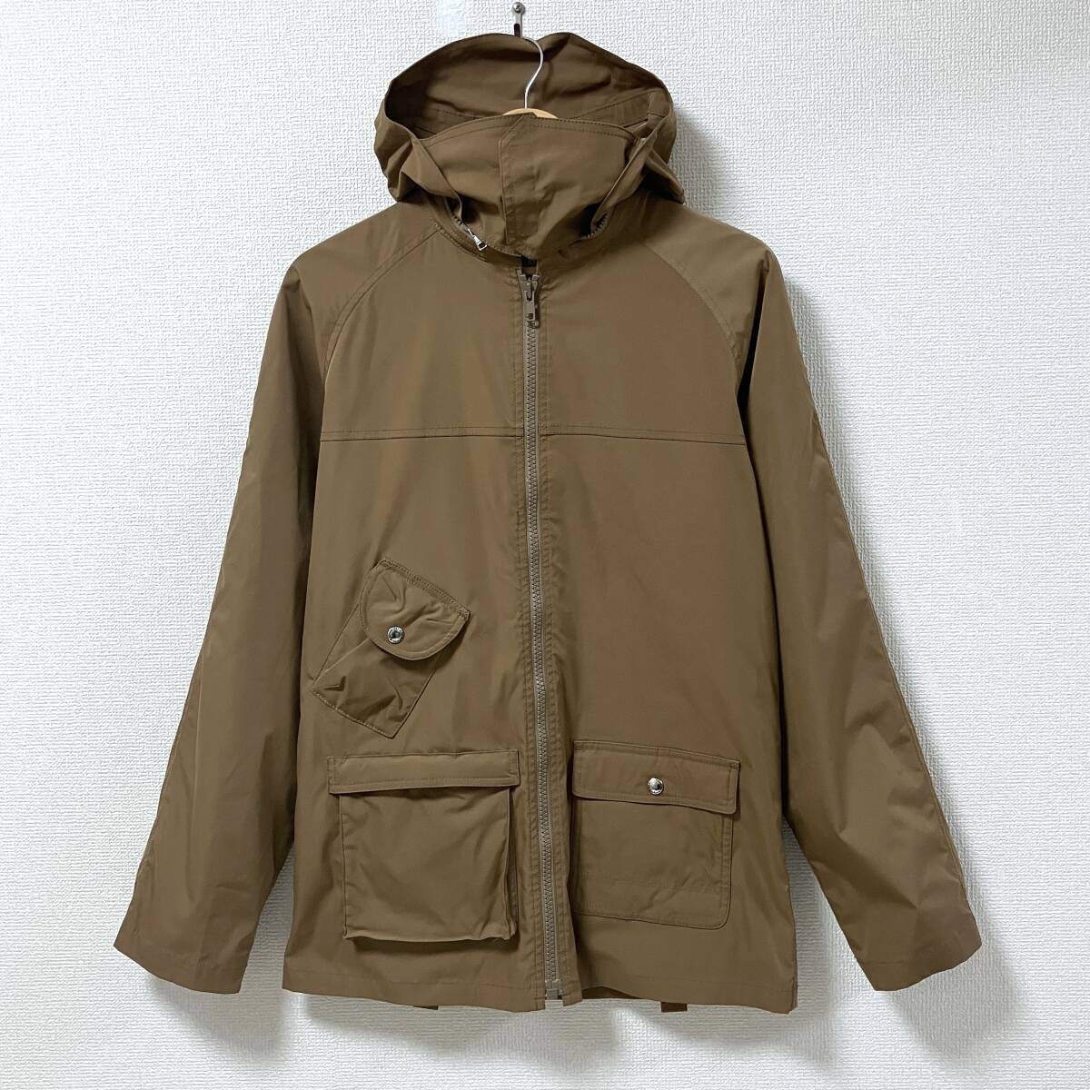 AD2004 JUNYA WATANABE MAN ポリエステル フード収納 ブルゾン 茶 Lサイズ ジュンヤワタナベマン ジャケット archive 5070334拍卖