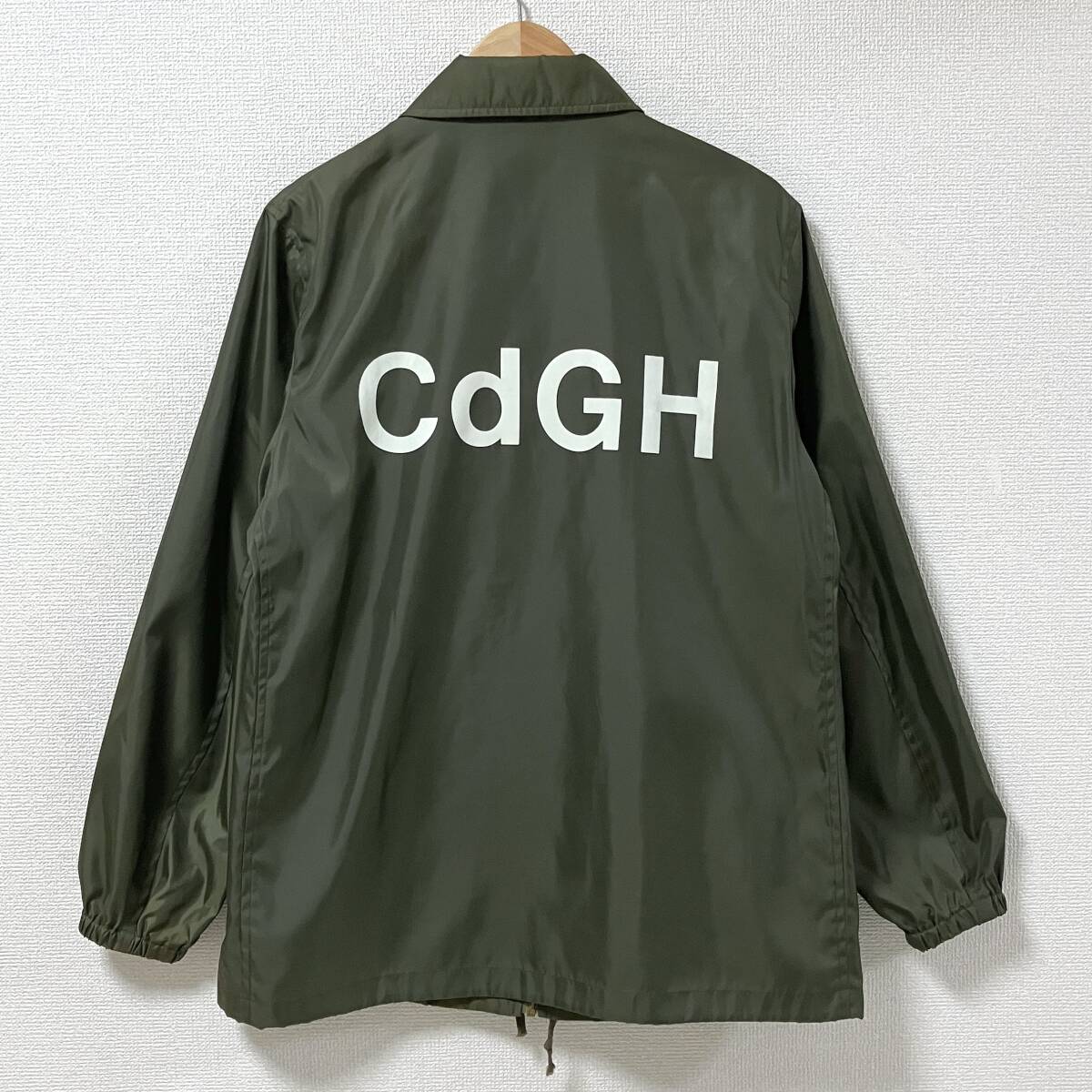 AD1999 田中オム COMME des GARCONS HOMME ロゴ ナイロン コーチジャケット ブルゾン コムデギャルソンオム 90s VINTAGE archive 3040076拍卖
