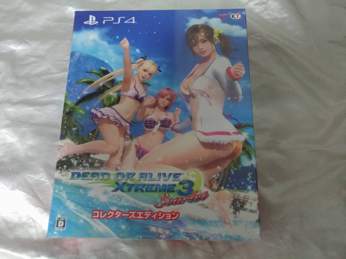 PS4※未開封品※◆DEAD OR ALIVE Xtreme 3 Scarlet コレクターズエディション デッド オア アライブ エクストリーム3 スカーレット■/99.6拍卖