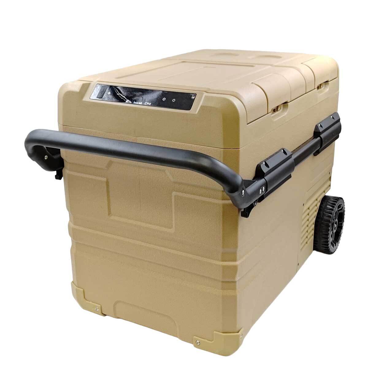 【中古】PowerArQ ICEBERG 45L 車載冷蔵庫 ポータブル冷蔵庫 コヨーテタン AQ45L キャンプ アウトドア 車中泊拍卖