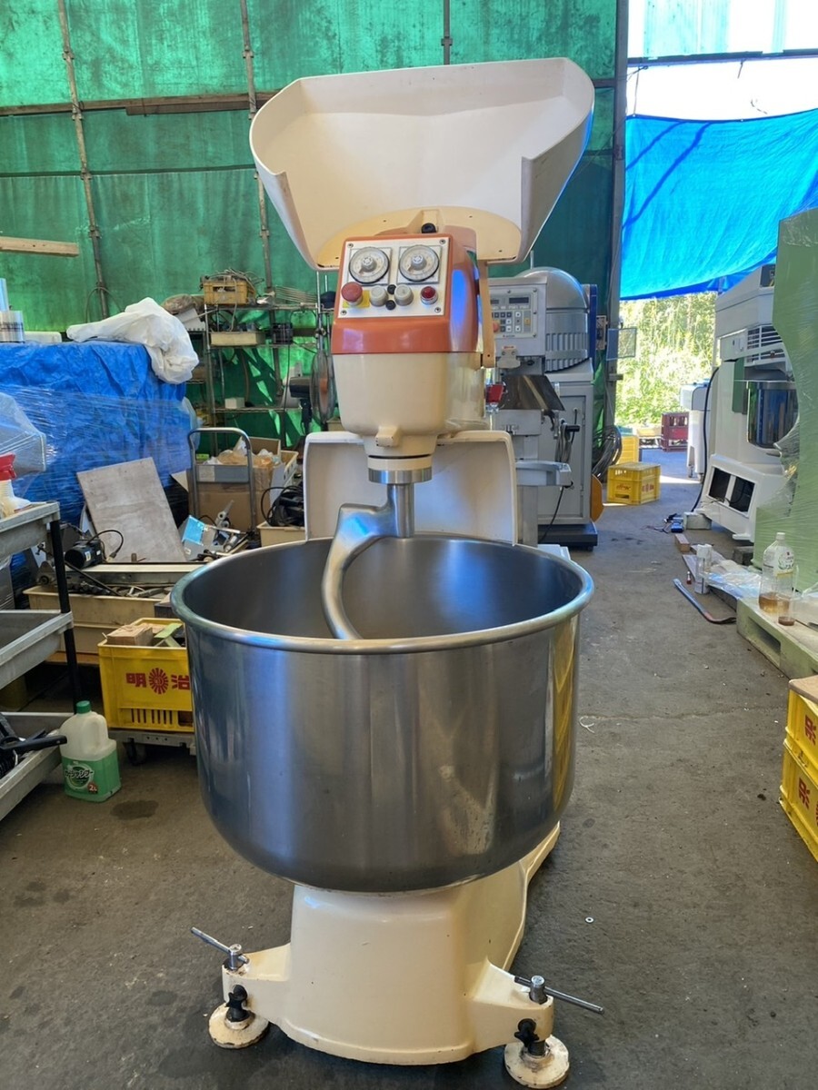 アイコースパイラルミキサー(130L)型式 SK-80Z ミキサー 業務用 愛工舎 200V 製パン 業務用ミキサー拍卖