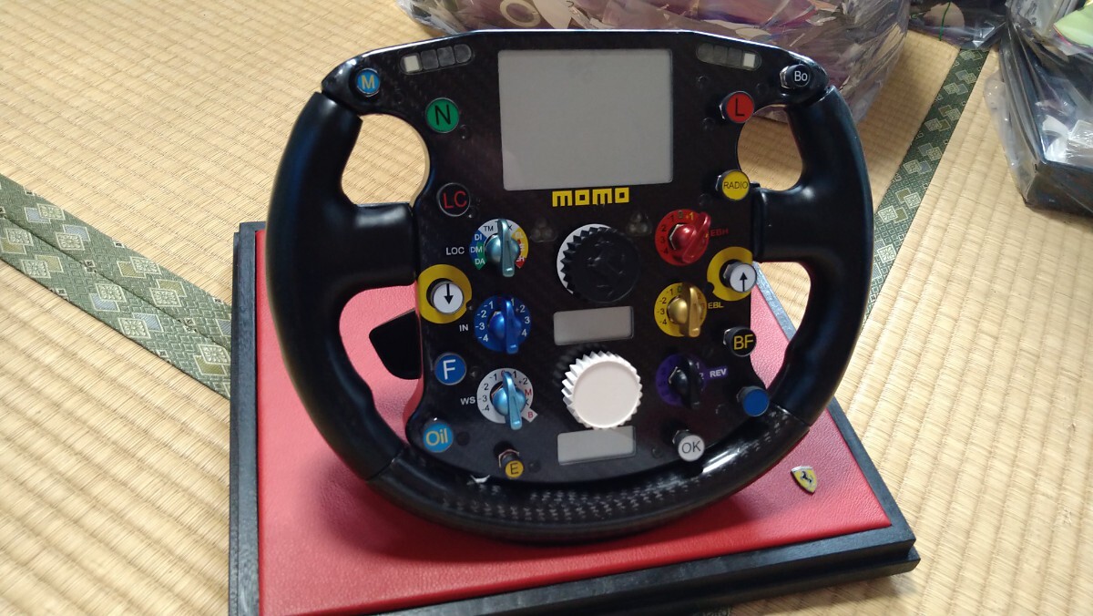 Amalgam アマルガム 1/1 F-1 フェラーリ F2002 ステアリングホイール レプリカ Ferrari 1/1模型 拍卖